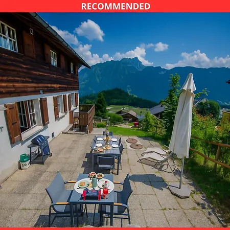 Appartement Loft Avec Sauna & Terrasses Alpines Leysin
