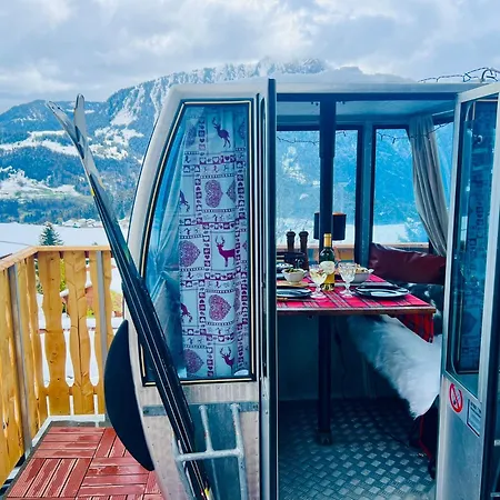 Loft Avec Sauna & Terrasses Alpines