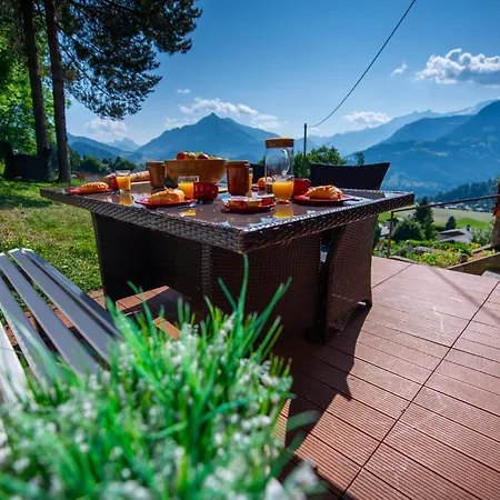 Apartment Cosy Avec Sauna & Terrasses Alpines *